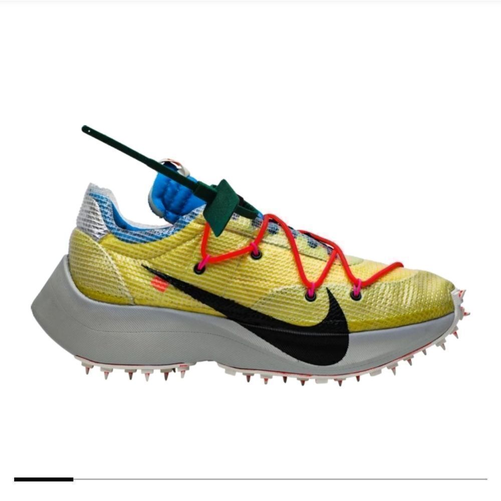 Nike Vapor Street Off-White Tour Yellow - Size Women's 8.5 / Men's 7
